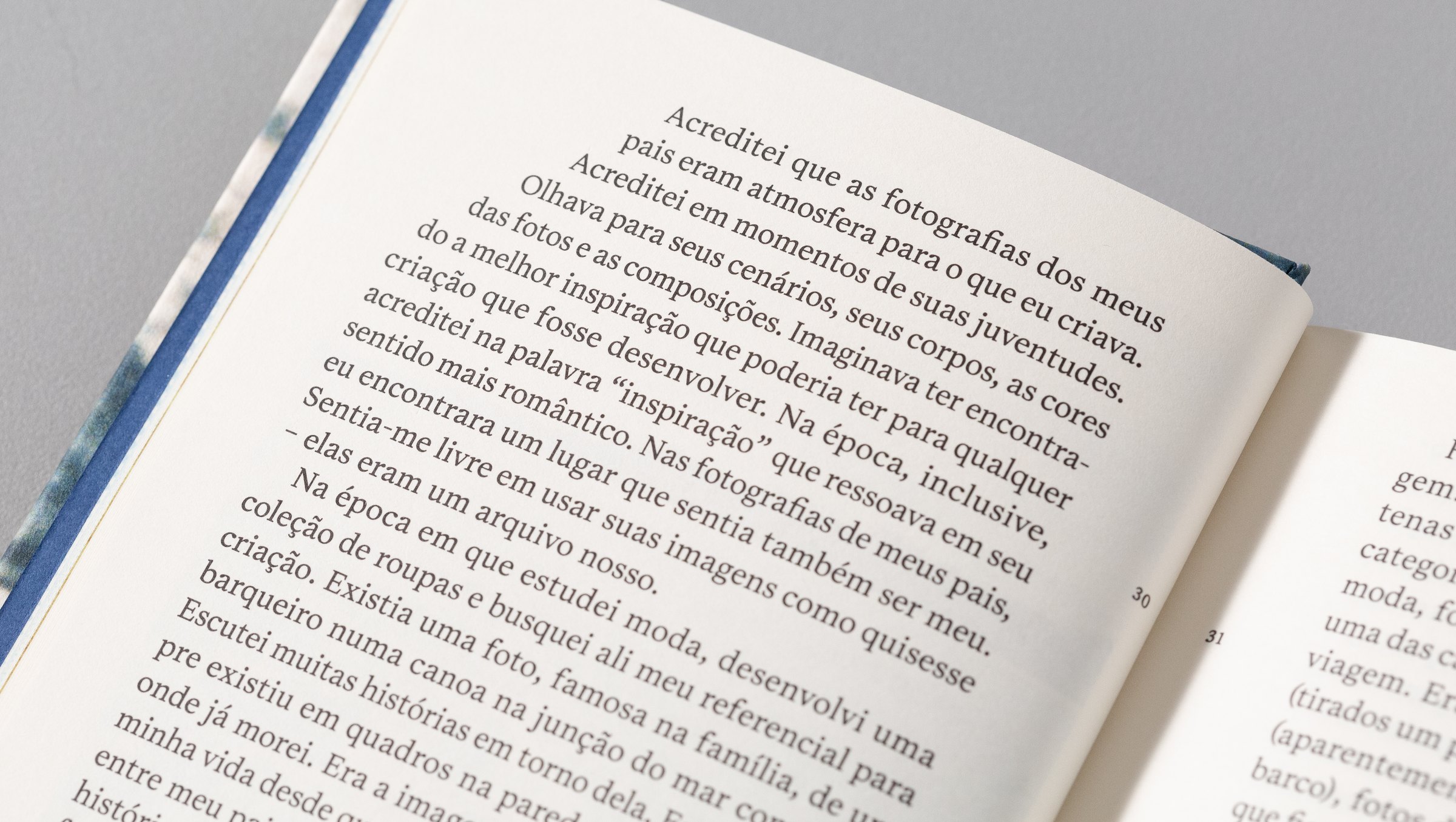 Página de texto do livro