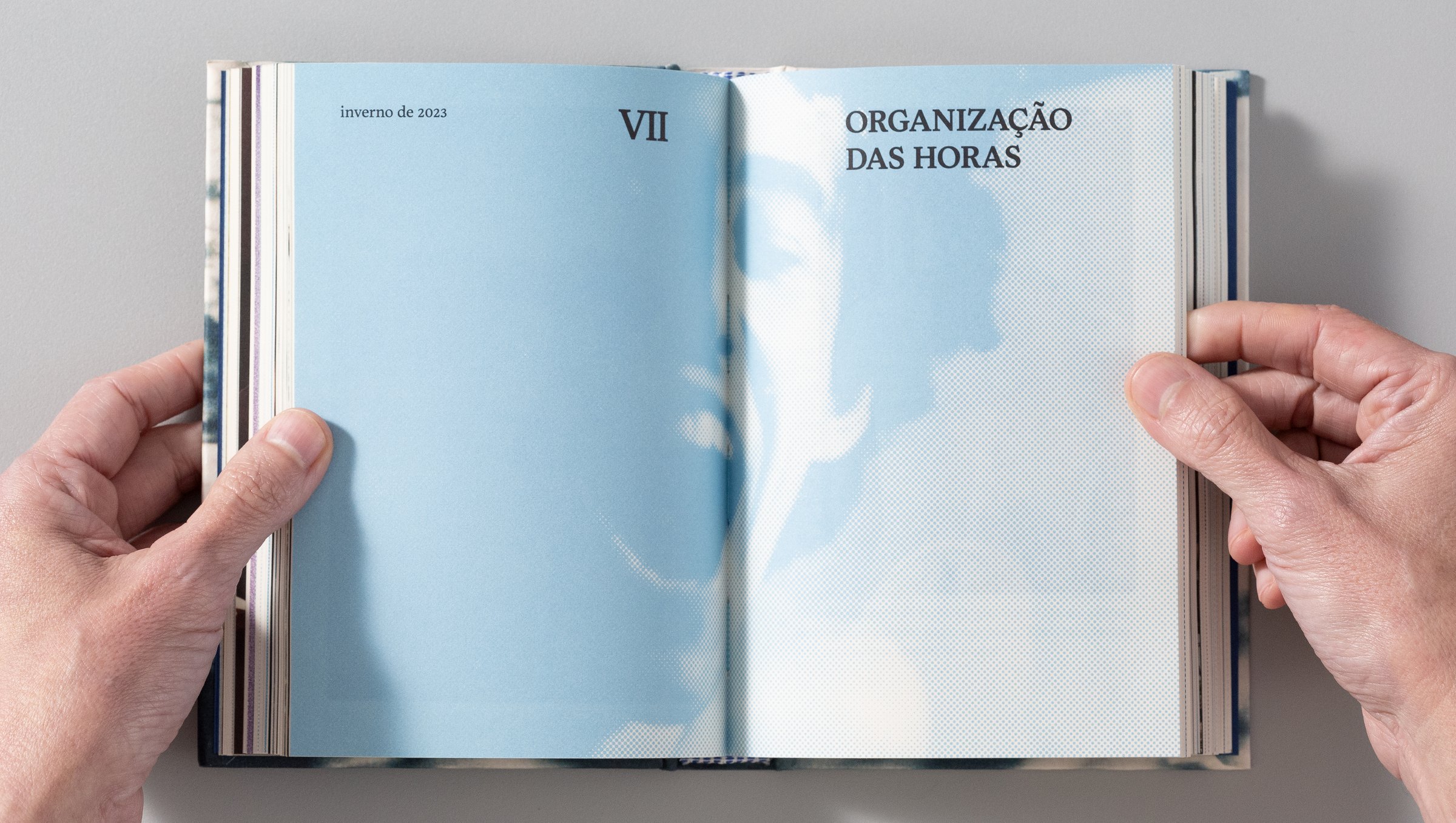 Abertura do capítulo VII, Organização das Horas
